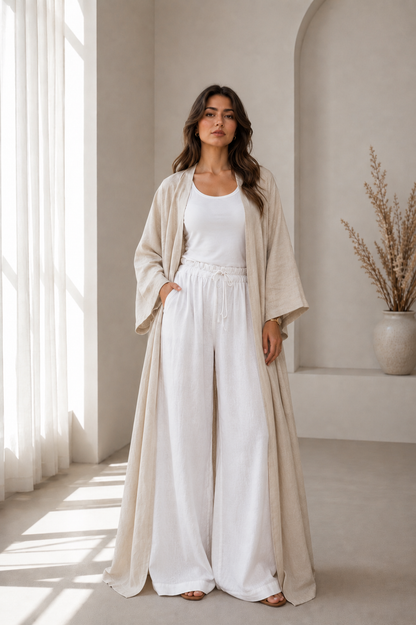 Ivory Flow Cardigan
