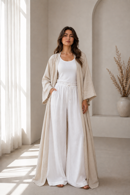 Ivory Flow Cardigan