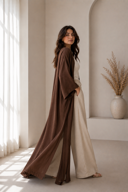 Mocha Flow Cardigan