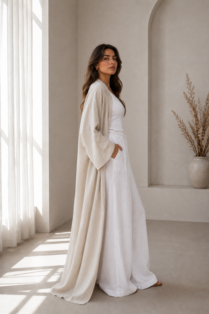 Ivory Flow Cardigan