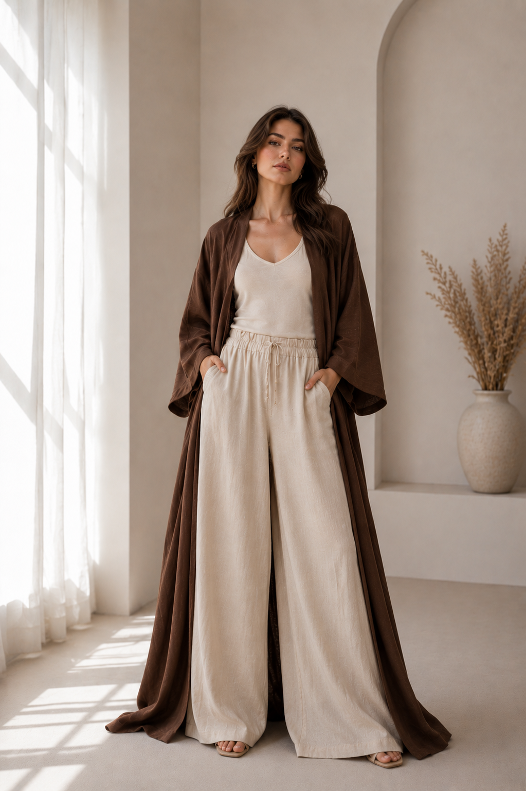 Mocha Flow Cardigan