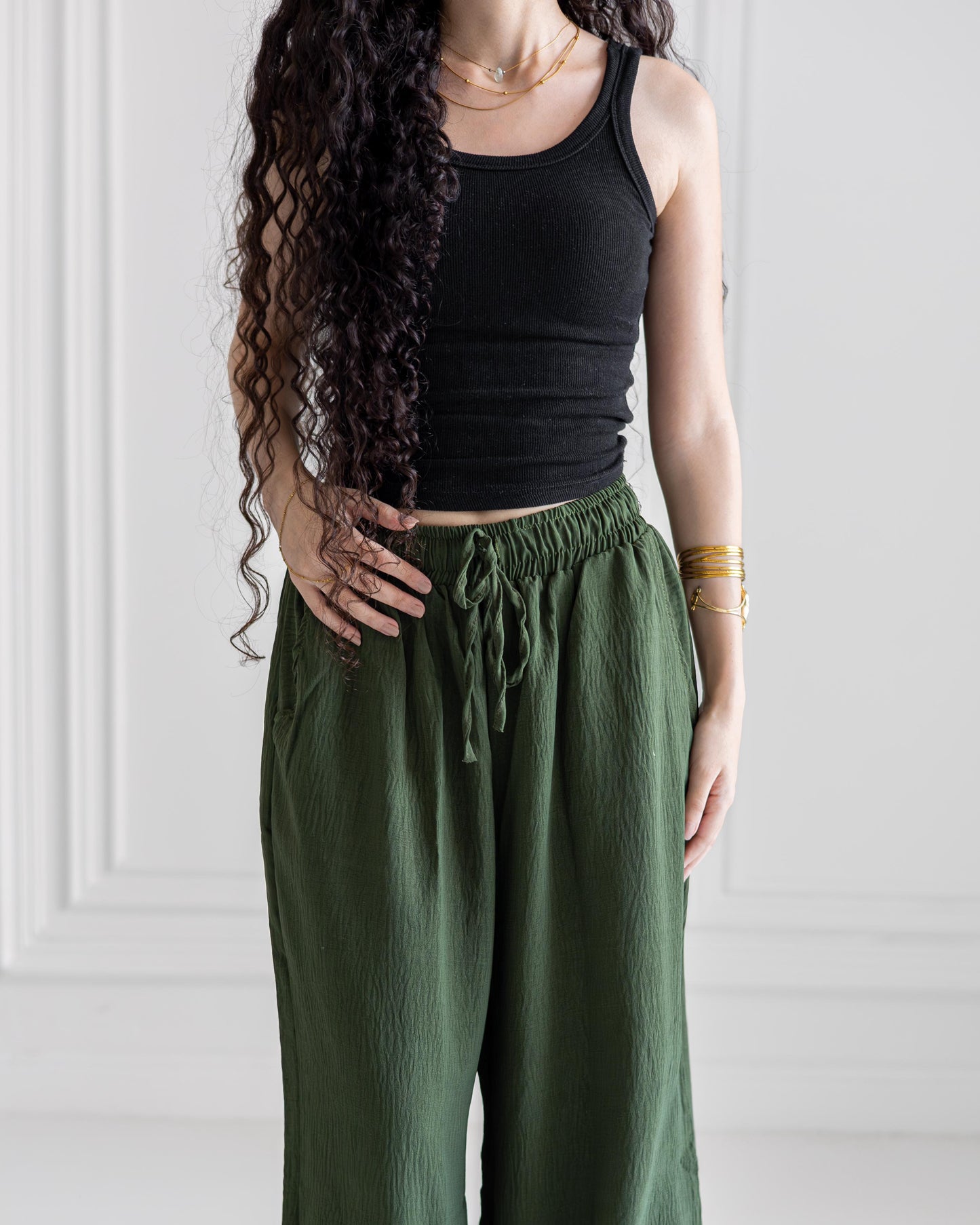 Estelle Pants in olive